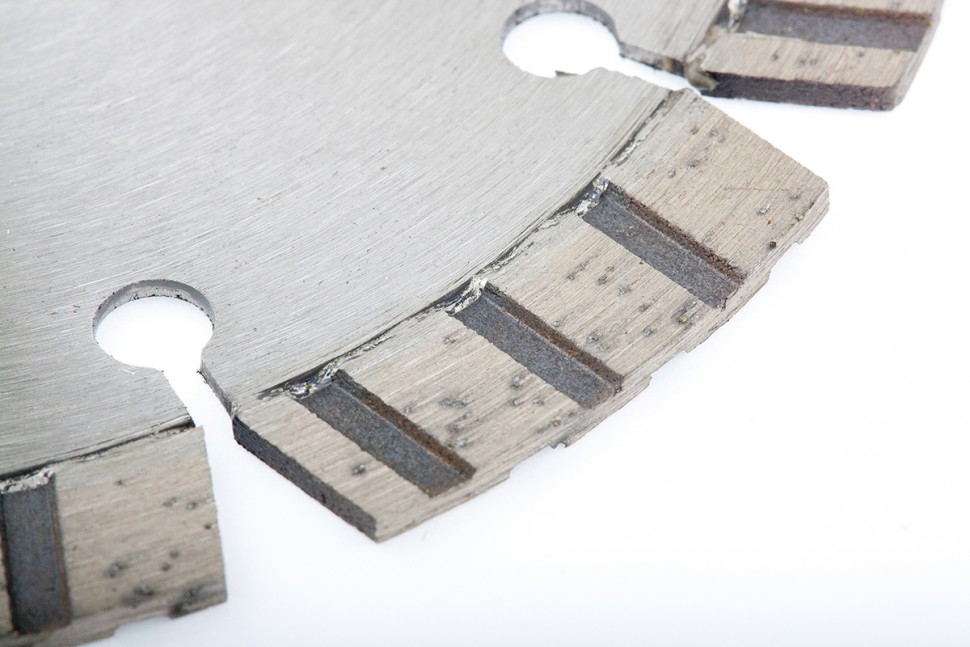 Диск алмазный, 125 х 22.2 мм, лазерная приварка турбо-сегментов, сухая резка Gross (730037)