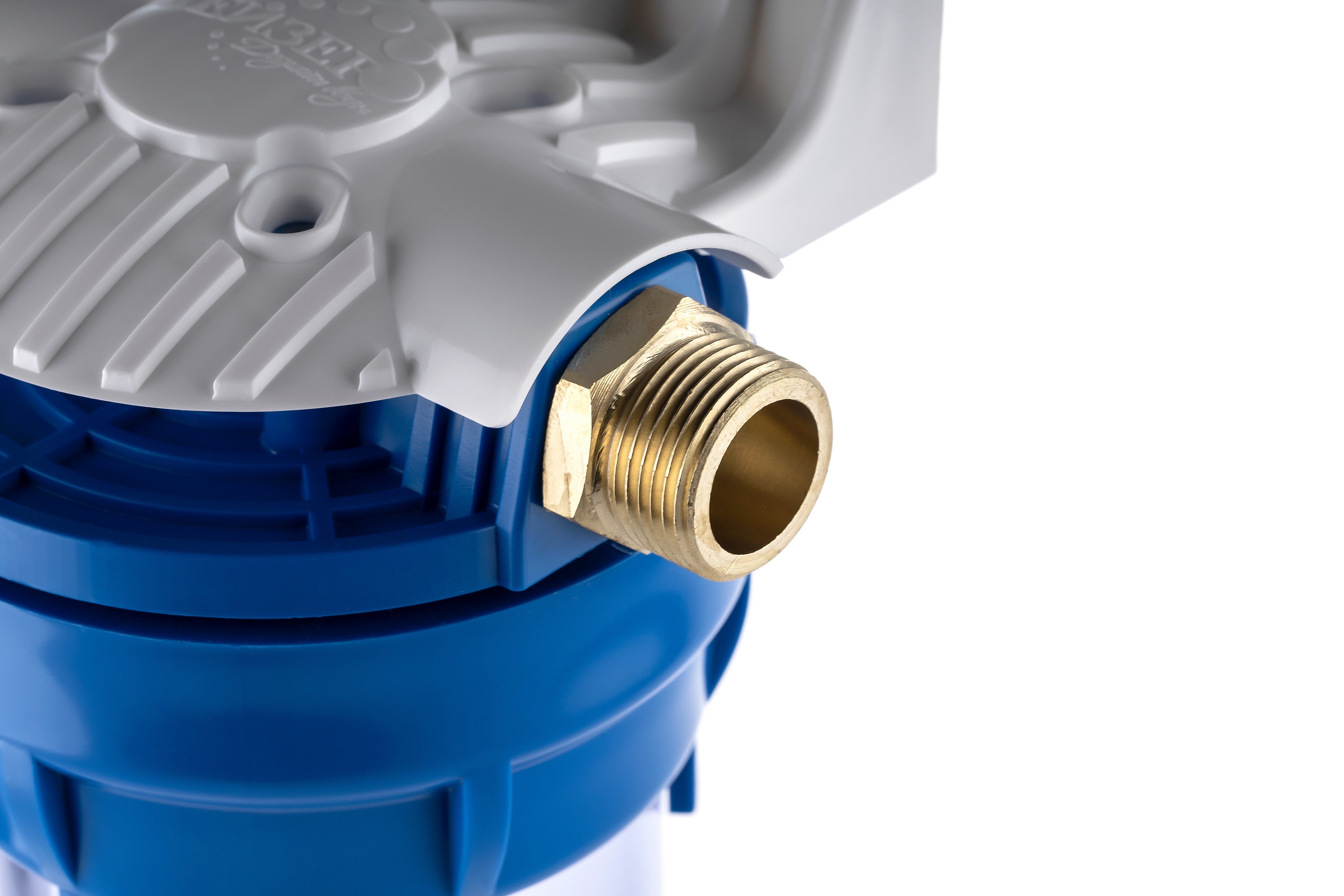 Корпус Гейзер 10" 3/4 прозрачный для холодной воды