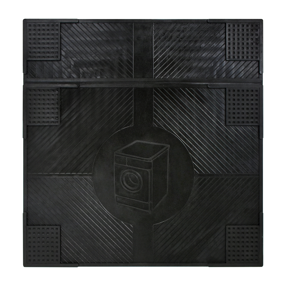 Коврик резиновый антивибрационный 62*65 см (1) "vortex" 24258