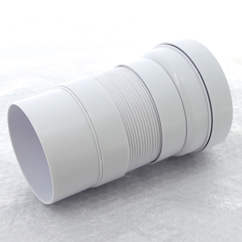 Труба McALPINE фановая L=200-330 мм гофр., вход 97-107 мм, выход 110 мм