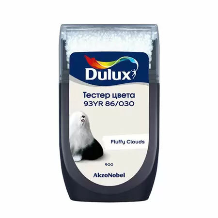 DULUX тестер цвета колеровки 93YR 86/030 матовый (0,03л)