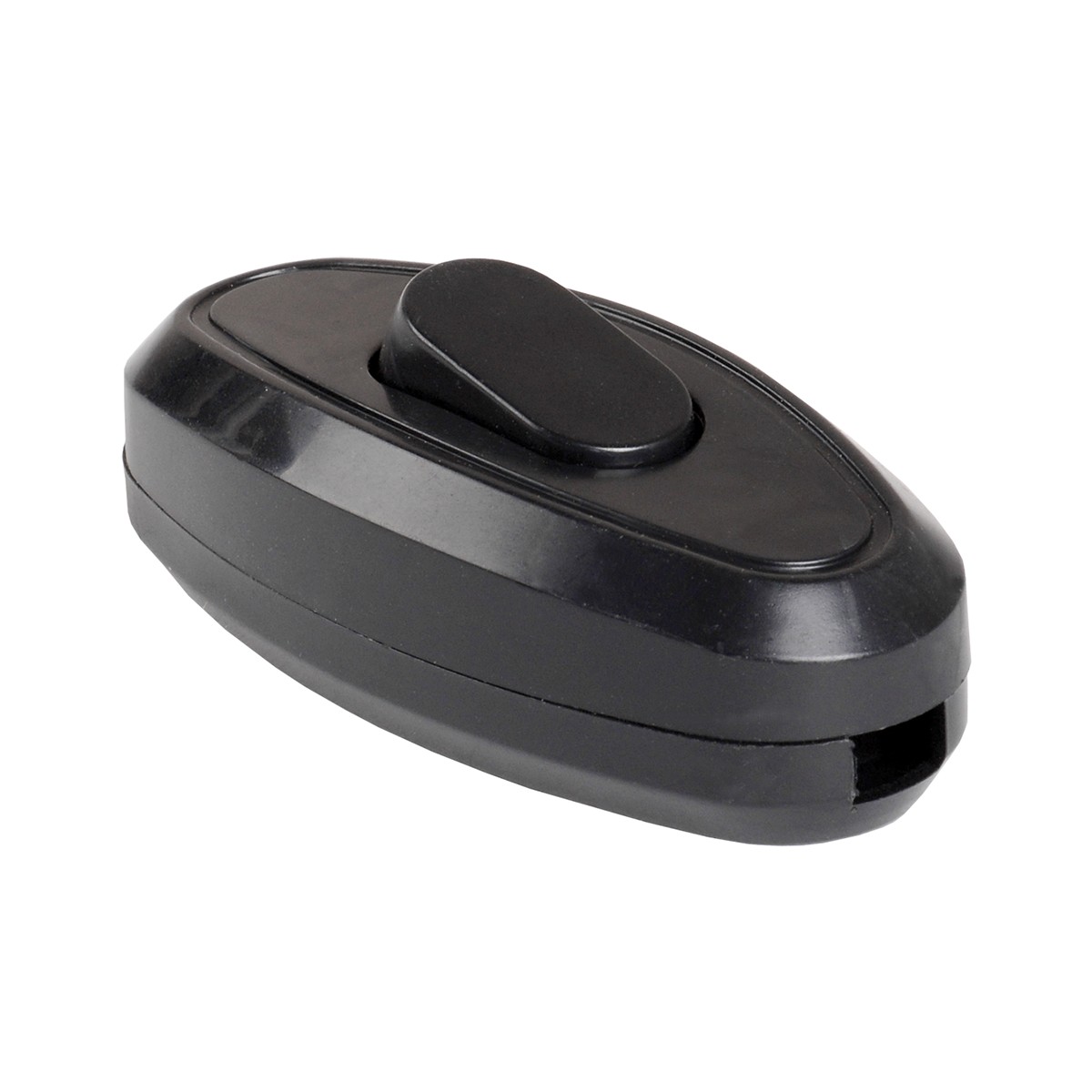 Выключатель разборный для бра 1 кл. вб-01ч, черный (1/50/1000) "iek"