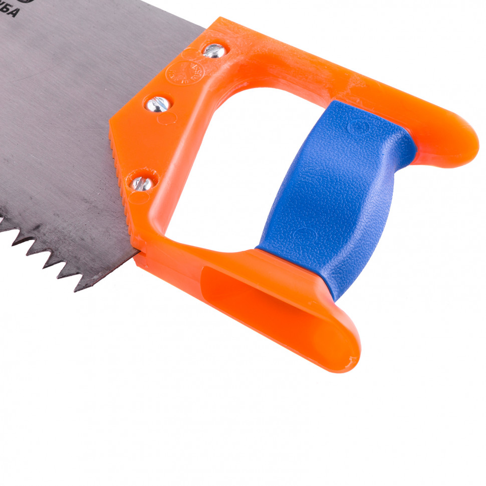 Ножовка по дереву, 500 мм, шаг зубьев 8 мм, пластиковая рукоятка (Ижевск) (23164)