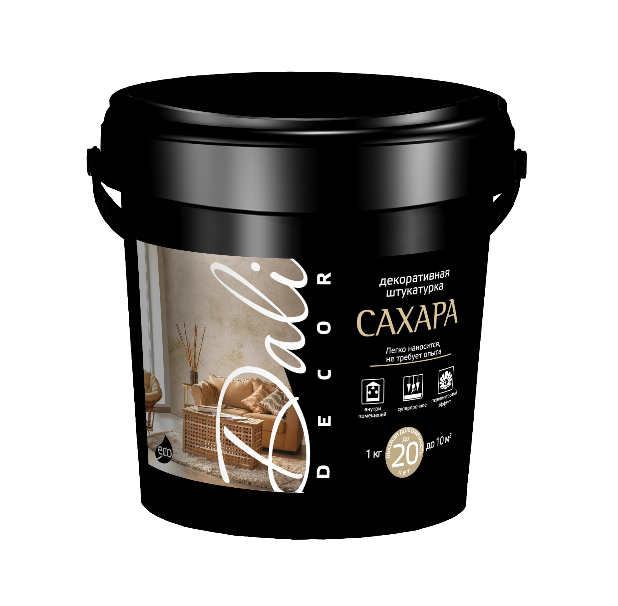 Штукатурка декор. "dali-decor"  "сахара" 1 кг (1/6) "рогнеда"