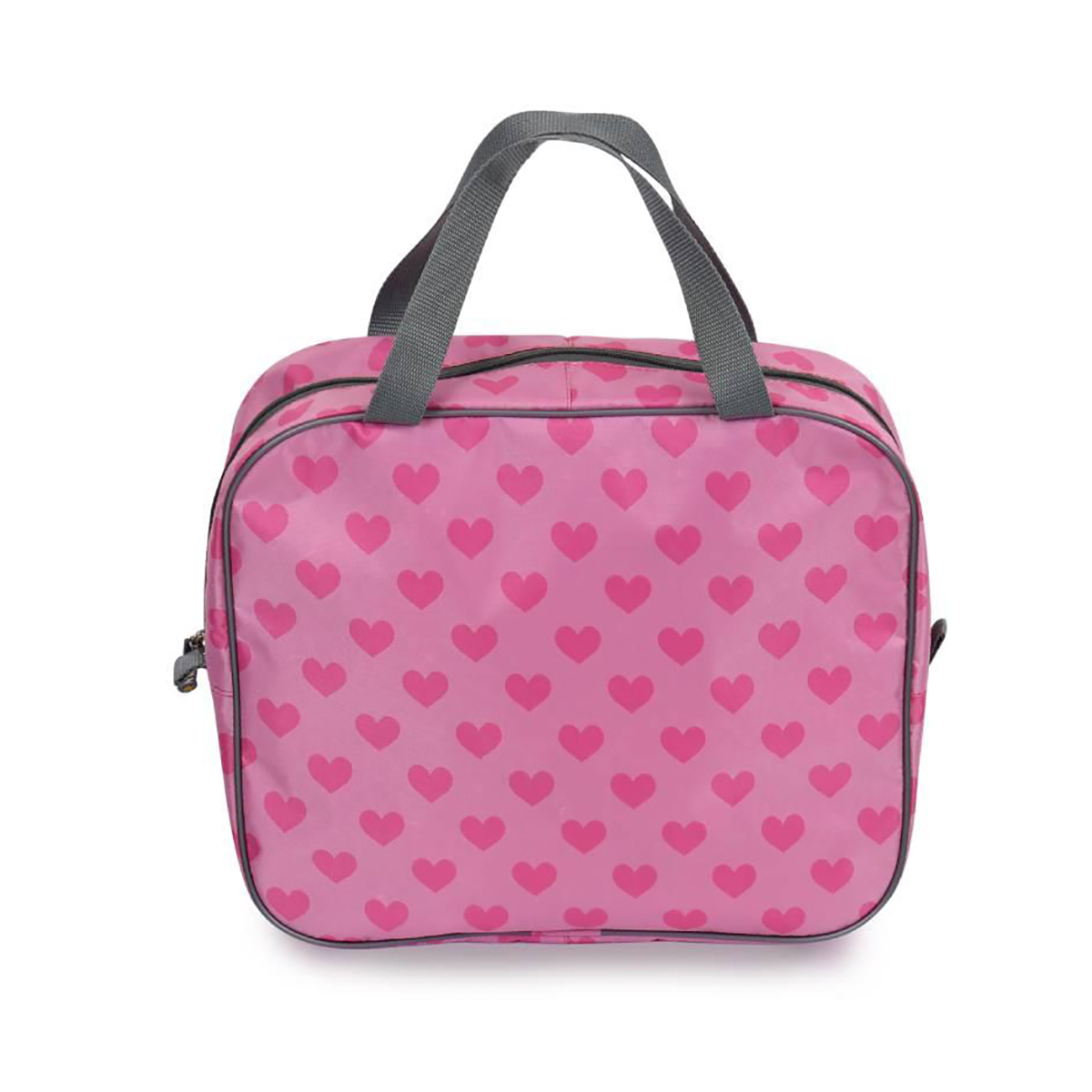 Сумка-папка сп1/2 (сердечки на розовом) 34 х 10 х 30 см (1/20) "ника"