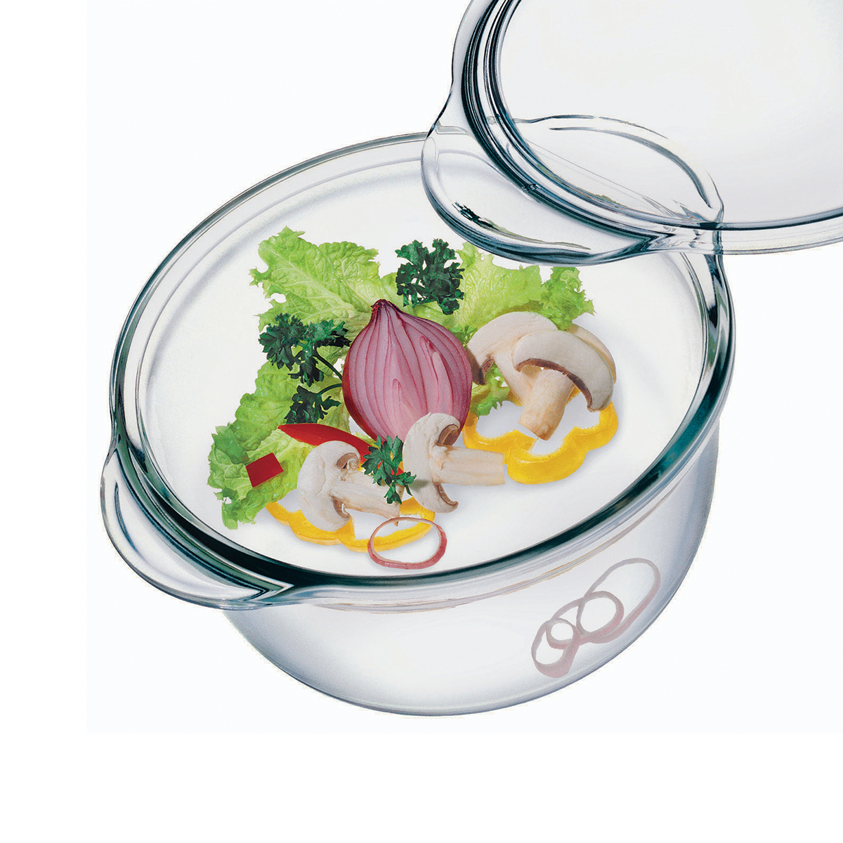 Кастрюля "simax" classic 1,8 л глубокая, жаропрочн. стекло (1/6)