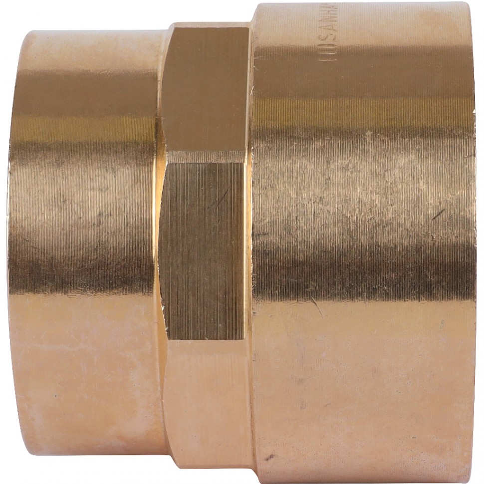 Муфта 54х2" переходная (ВР) под пайку с внутренней резьбой SANHA бронзовая 14270542