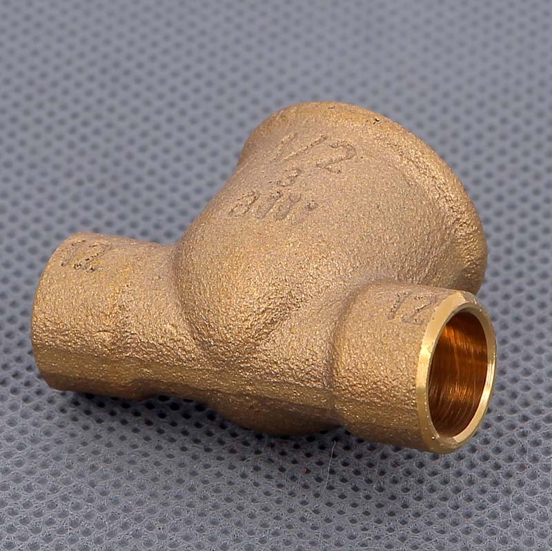 Тройник переходной под пайку ВР 12 х 1/2" VIEGA медный