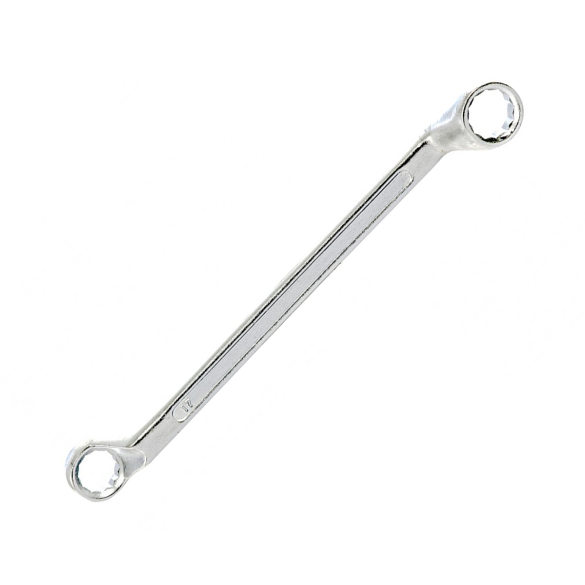 Ключ накидной коленчатый 17 х 19 мм хромир. (1/100) "sparta"