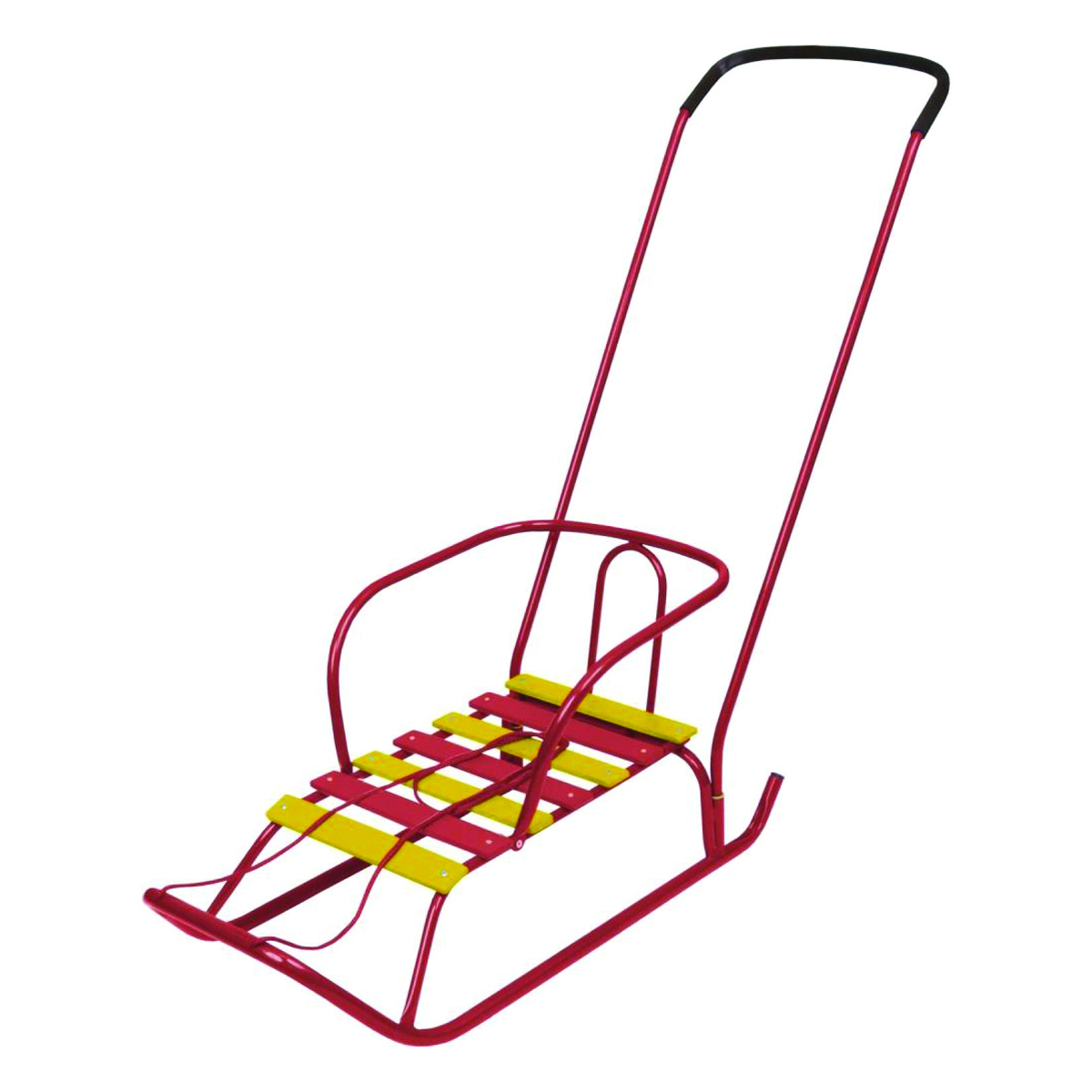 Санки "ветерок 2" (2) в2/к2 красный "ника"