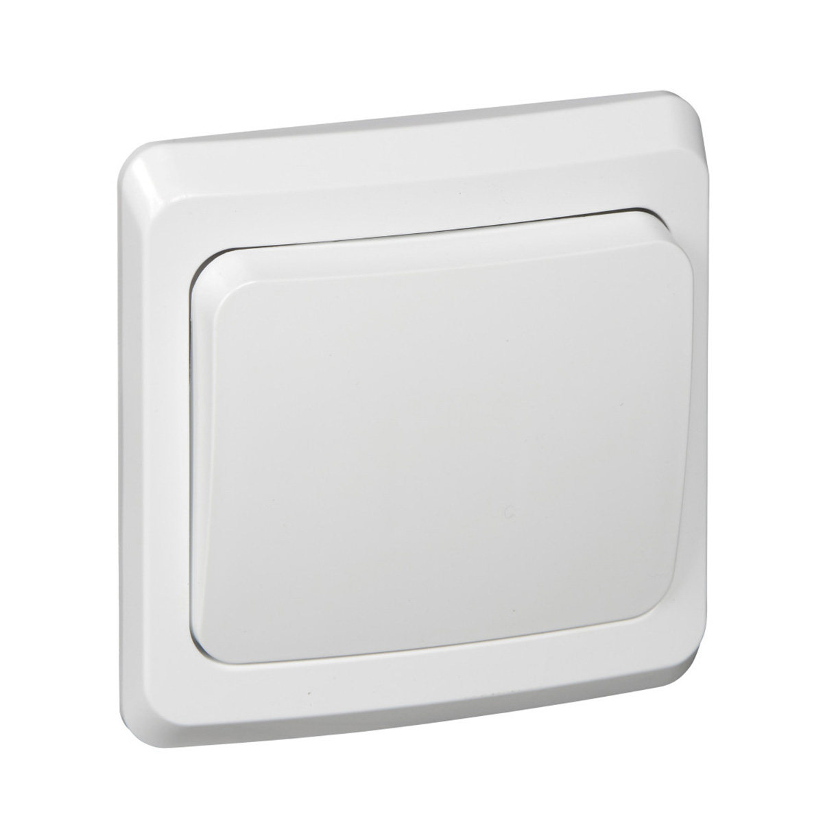 Переключатель "этюд" 1 кл. 10а, белый (1/20/120) "schneider"