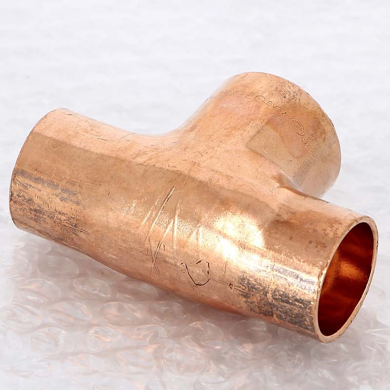 Тройник переходной под пайку 28 х 35 х 28 мм VIEGA медный