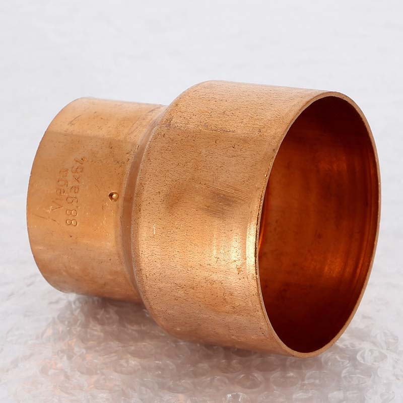 Муфта переходная двухраструбная 89 х 64 мм VIEGA пайка медная