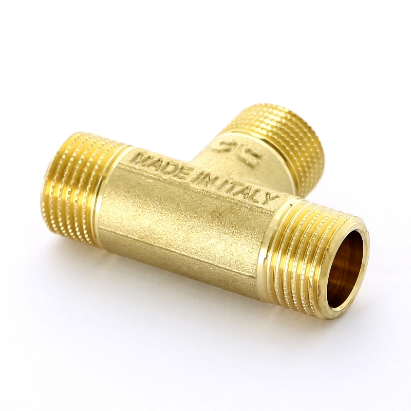 Тройник резьбовой (НР) 3/4" латунь UNI-FITT