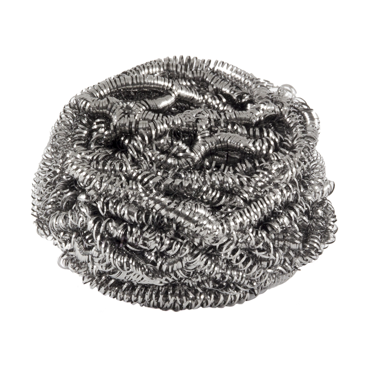 Мочалка для посуды нержав. спираль (1/50) "рыжий кот"