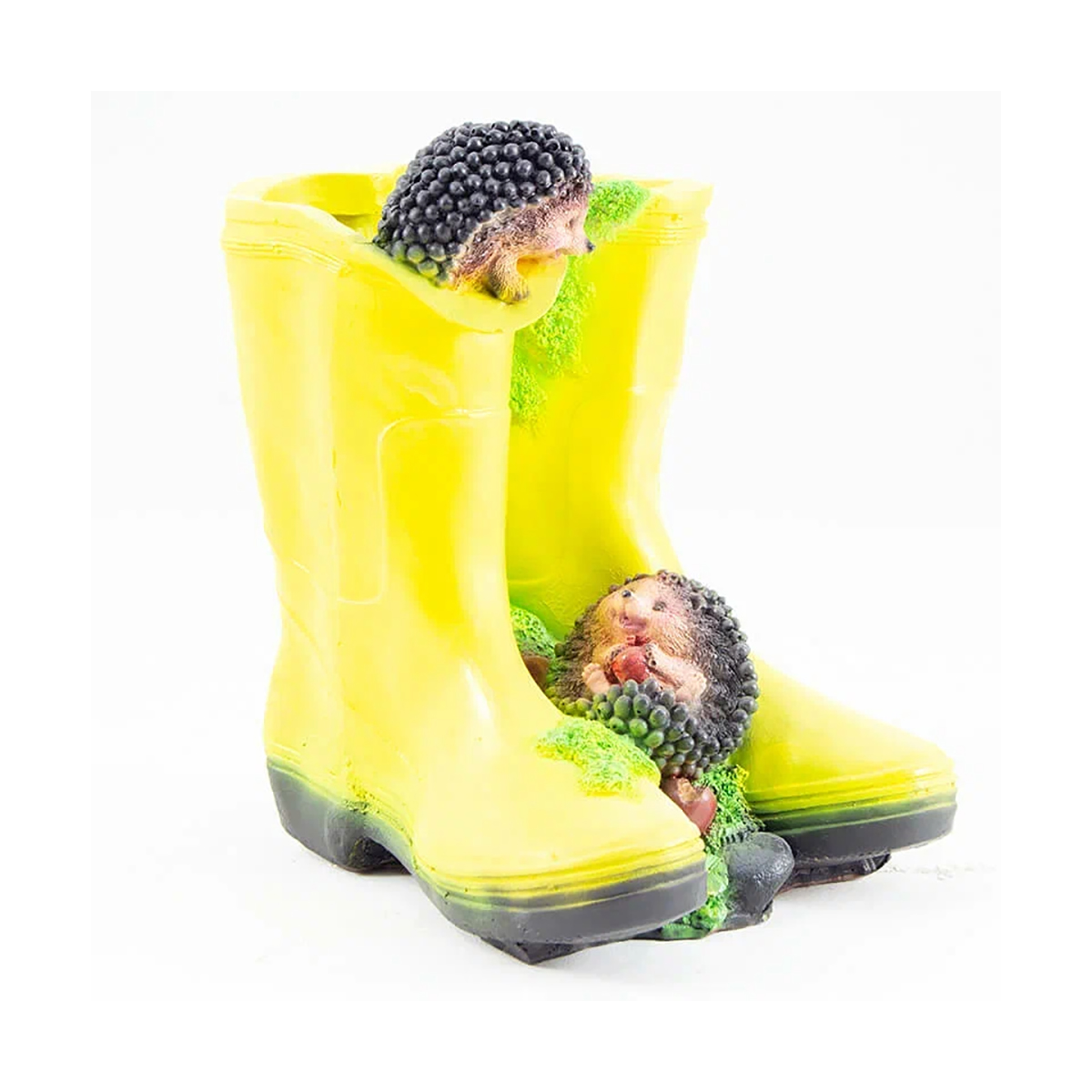 Фигурка садовая "сапоги с ежиками" кашпо (1/10) "сказка" jnk057