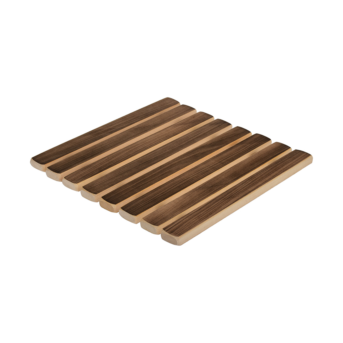 Коврик для бани и сауны дерев. 34*34 см, обожженная липа (1) "банные штучки" 33339