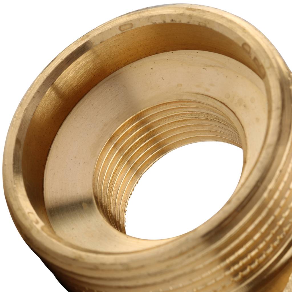 Футорка редукционная НВ 2" x 1"1/2 латунь TIEMME