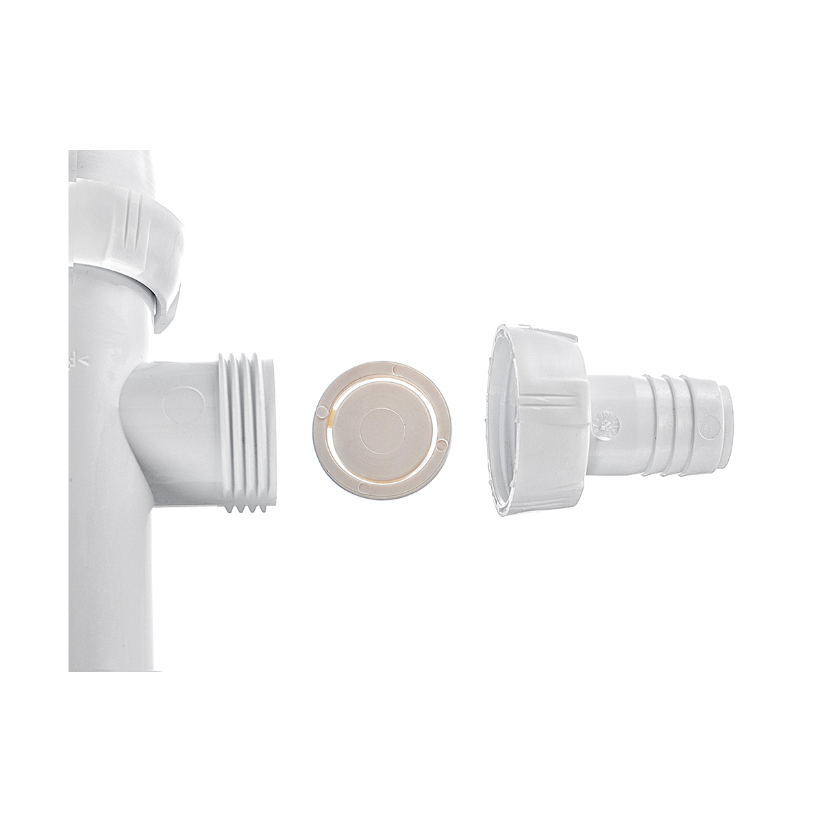 Сифон "минор" с выпуском 1 1/4" х 40 мм с отводом (1/50) "wirquin"