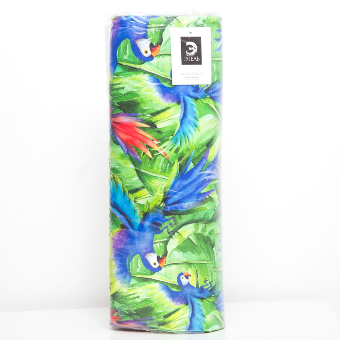 Подушка на скамейку "попугай" 45*120 см (1/6) "этель" 4264626