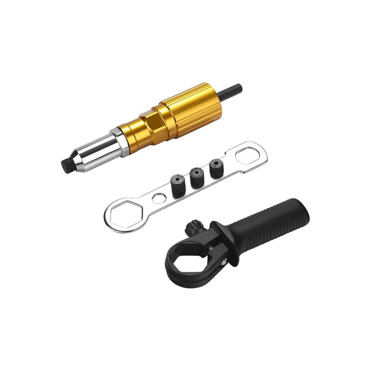 Насадка-заклепочник для шуруповерта dh15 (1) "deko" 065-0889