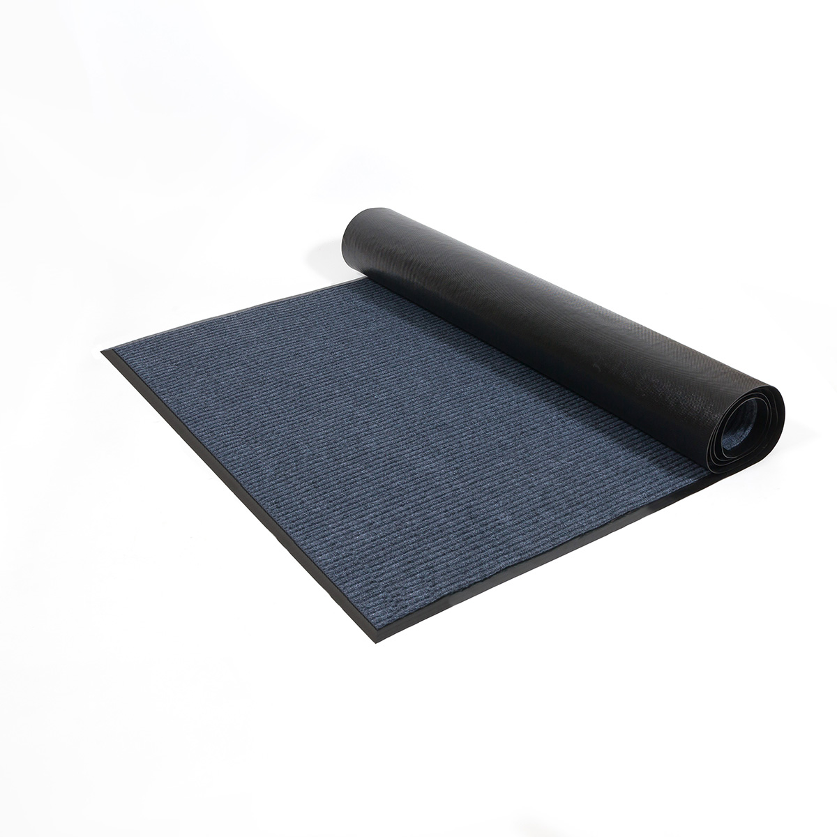 Коврик влаговпитывающий "ребристый" 100*200 см (серый) (1/3) "sunstep" 35-081