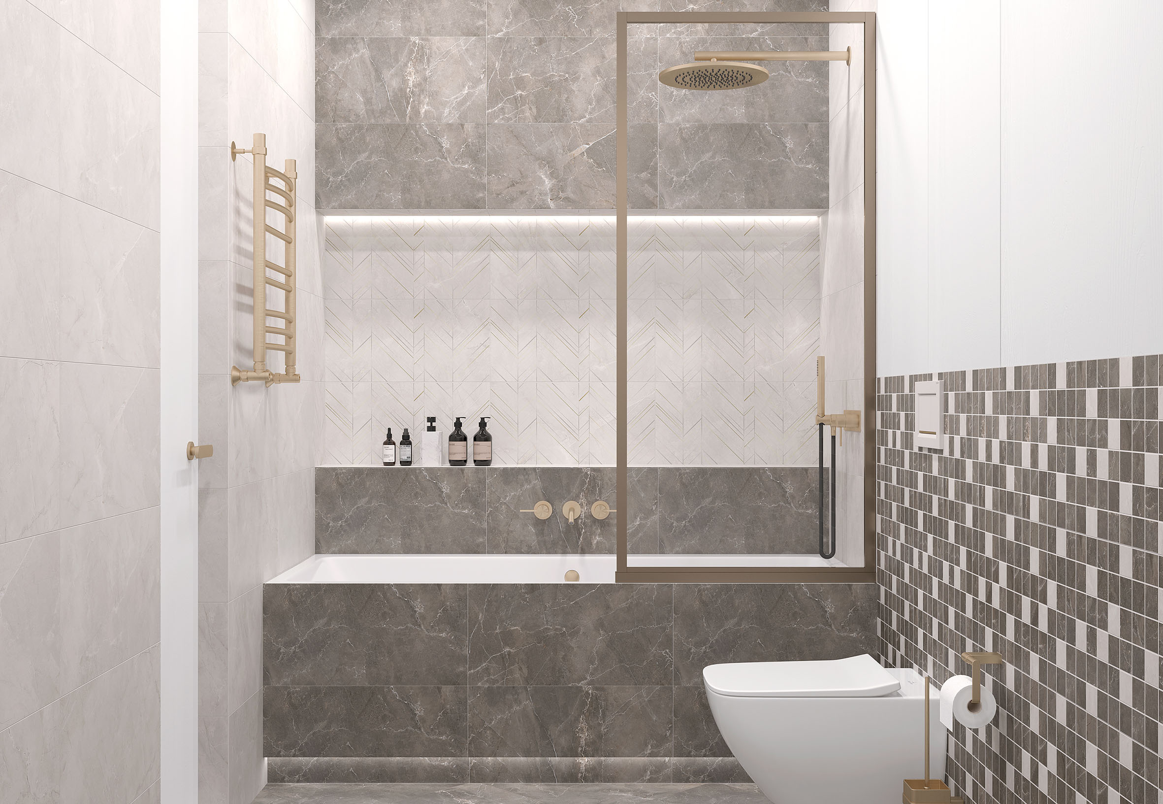 Monblanc керамогранит коричневый 50x50