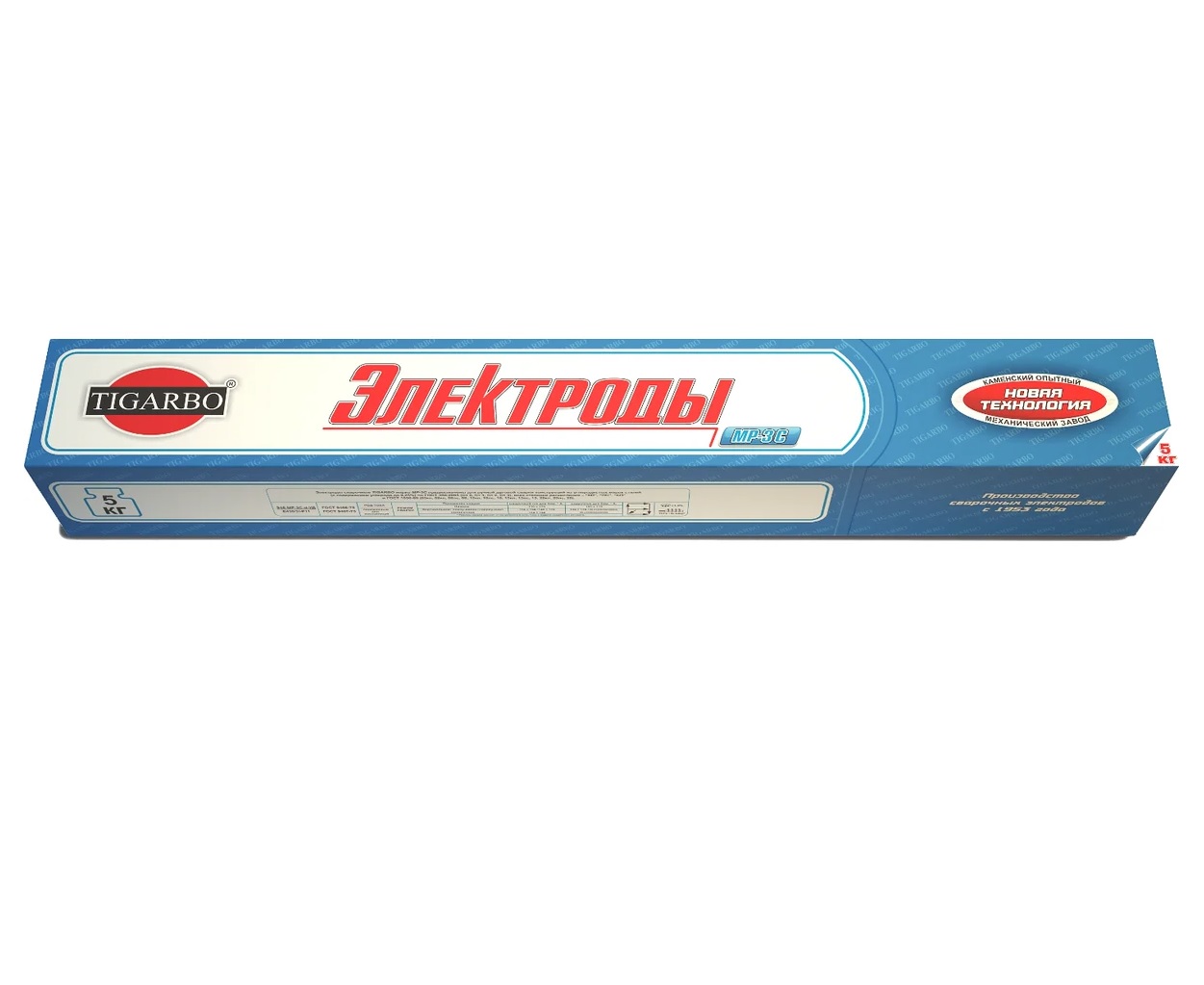 Электрод МР-3С ф4 TIGARBO 5 кг