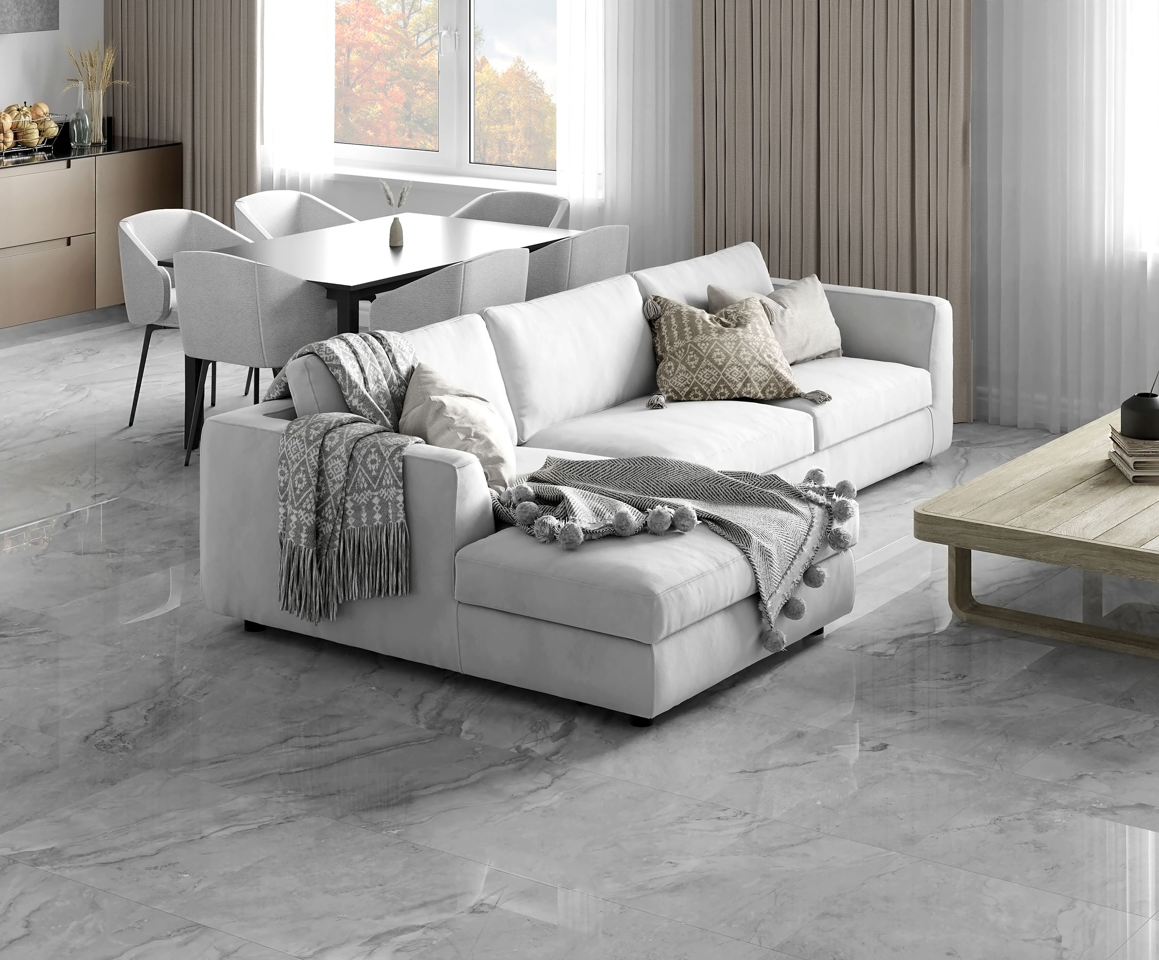 Cineria river керамогранит матовый 60x60