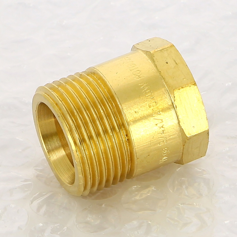 Футорка резьбовая удлиненная НВ 3/4" x 1/2" бронза VIEGA (441494)