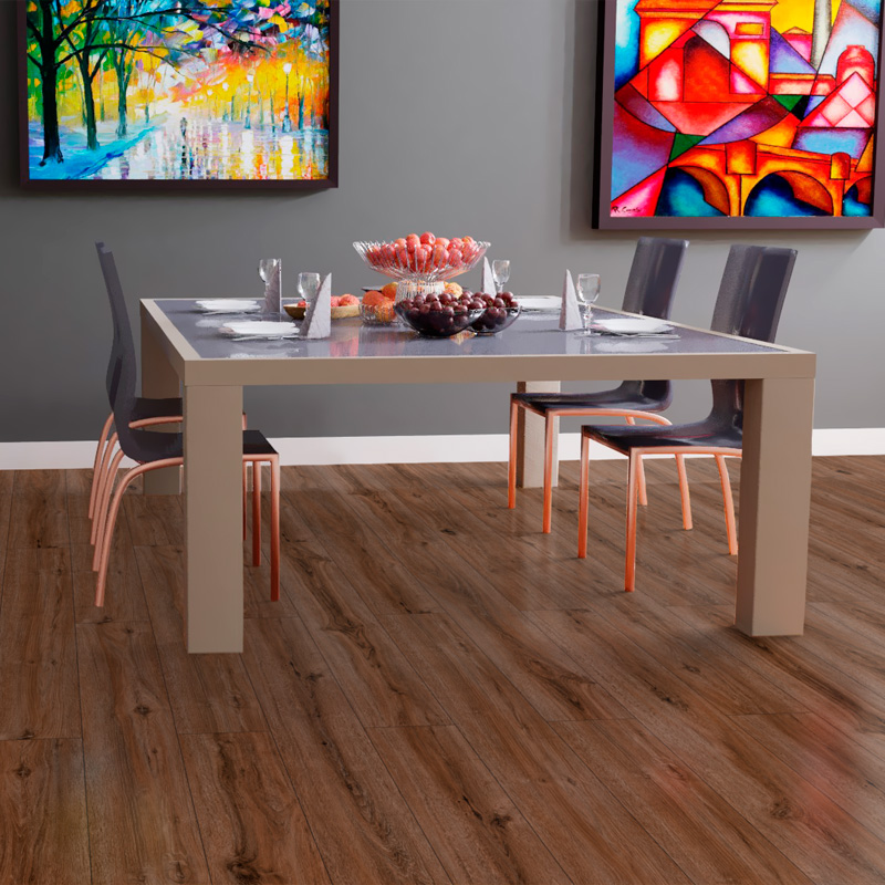Кварц виниловый ламинат The Floor WOOD P1005 Portland Oak 5G