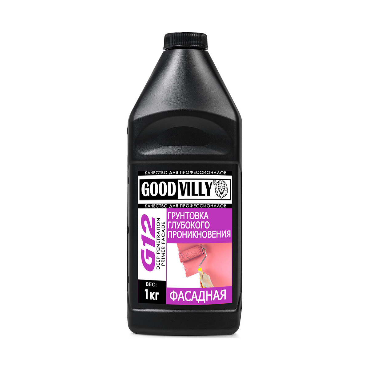 Грунтовка глубокого проник. фасадная g12  1 кг (1/20) "good villy"