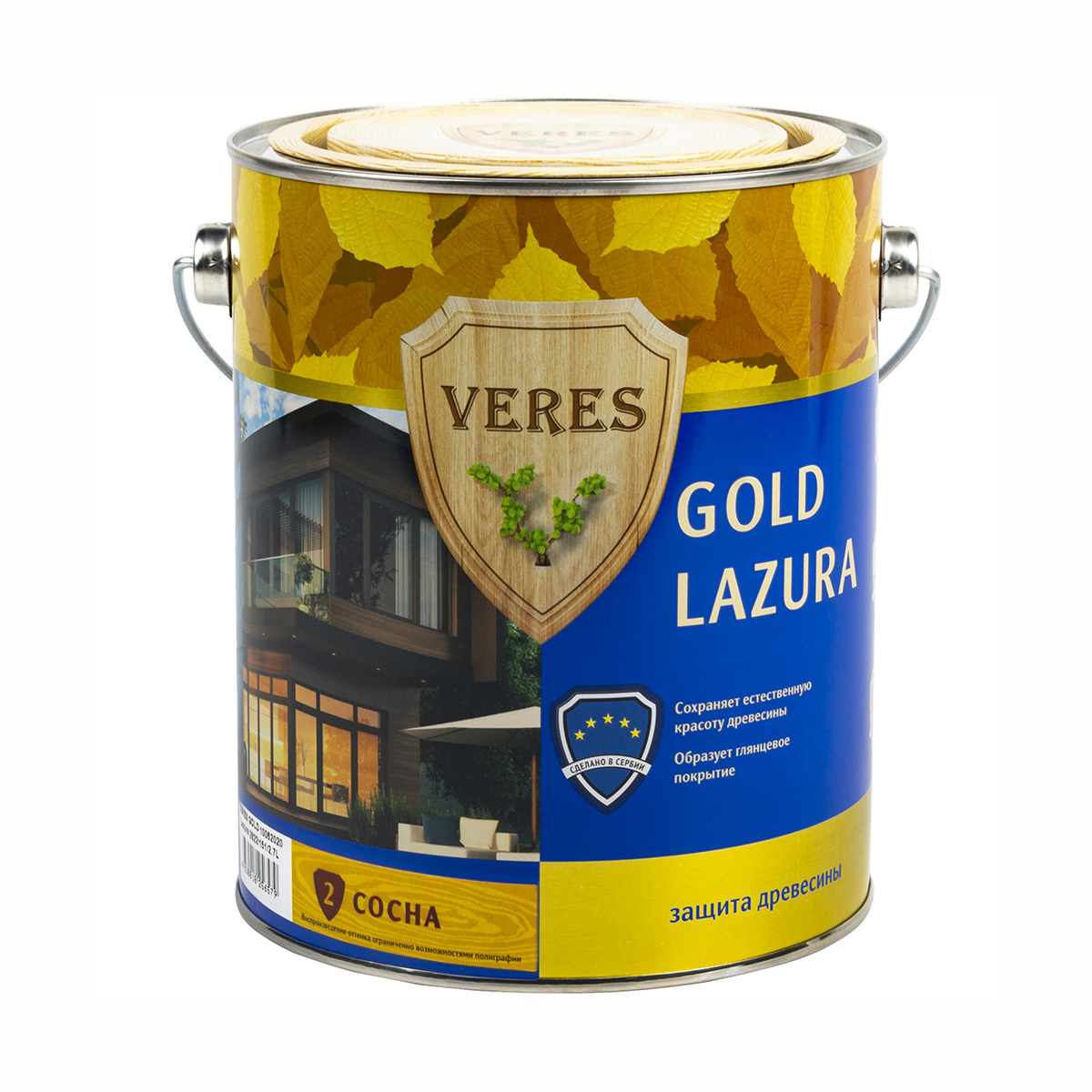 Верес gold № 2 сосна  2,7 л (1/4) "veres"