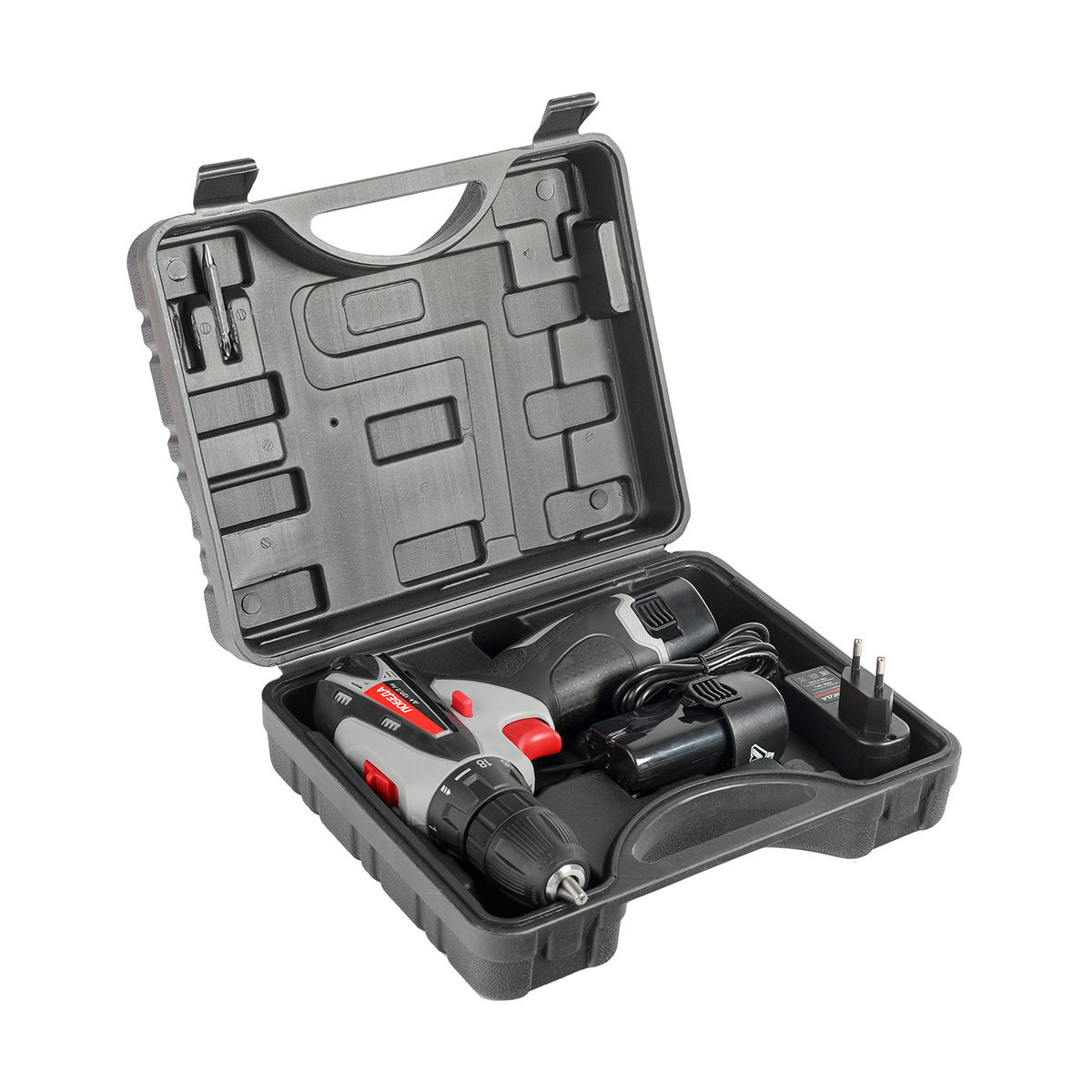 Дрель-шуруповерт аккум. да-12п/2 ли (кейс) (1/10) "победа" 180201637