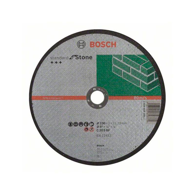 Круг отрезной по металлу "standard for metal" 230 x 3,0 х 22,2 мм (1) "bosch" 2608603168