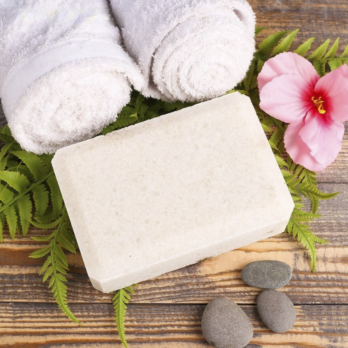 Брикет соляной для бани и сауны с листьями эвкалипта 1,35 кг "добропаровъ" 3519606