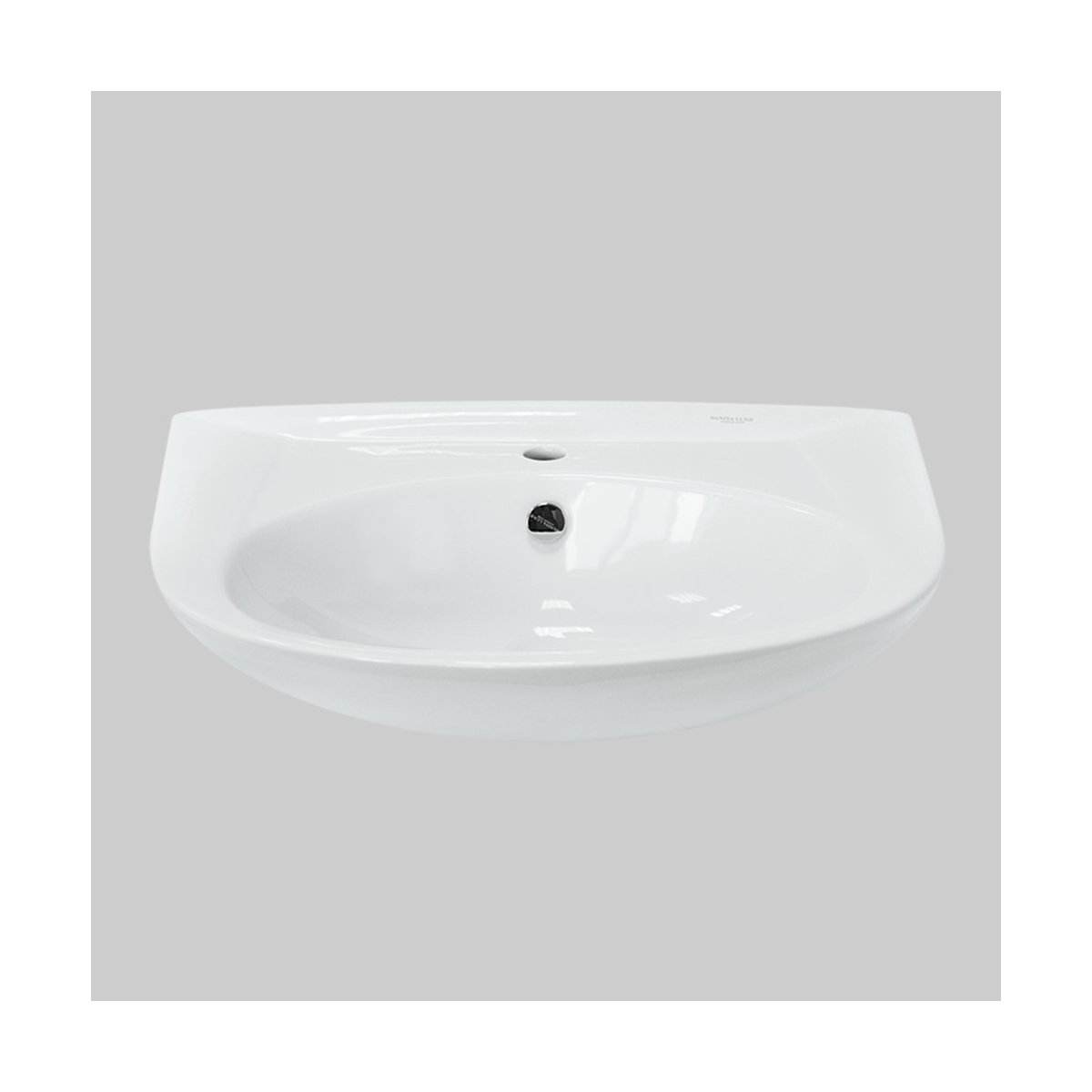 Раковина "classic" белая "sanita luxe"  wb.pd/classic/65-c/wht.g/s1