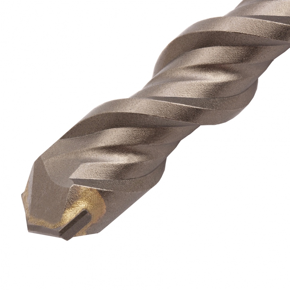 Бур по бетону, двойная спираль, три пылеотводящие кромки, 18 x 260 мм DENZEL (705043)