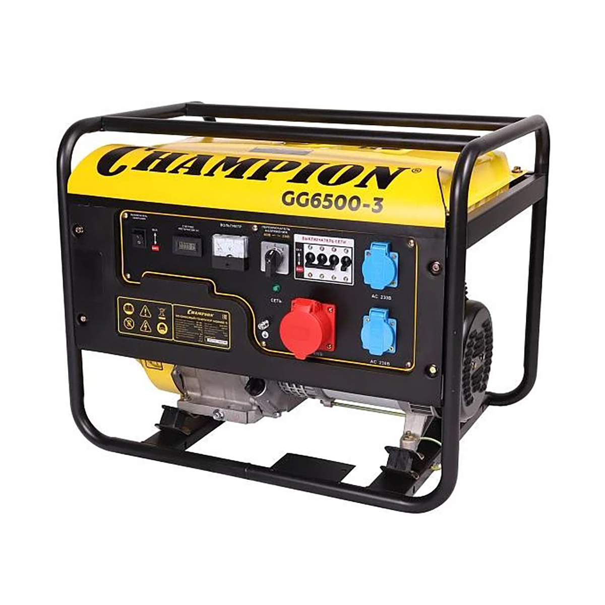 Генератор бензиновый gg6500-3 "champion"