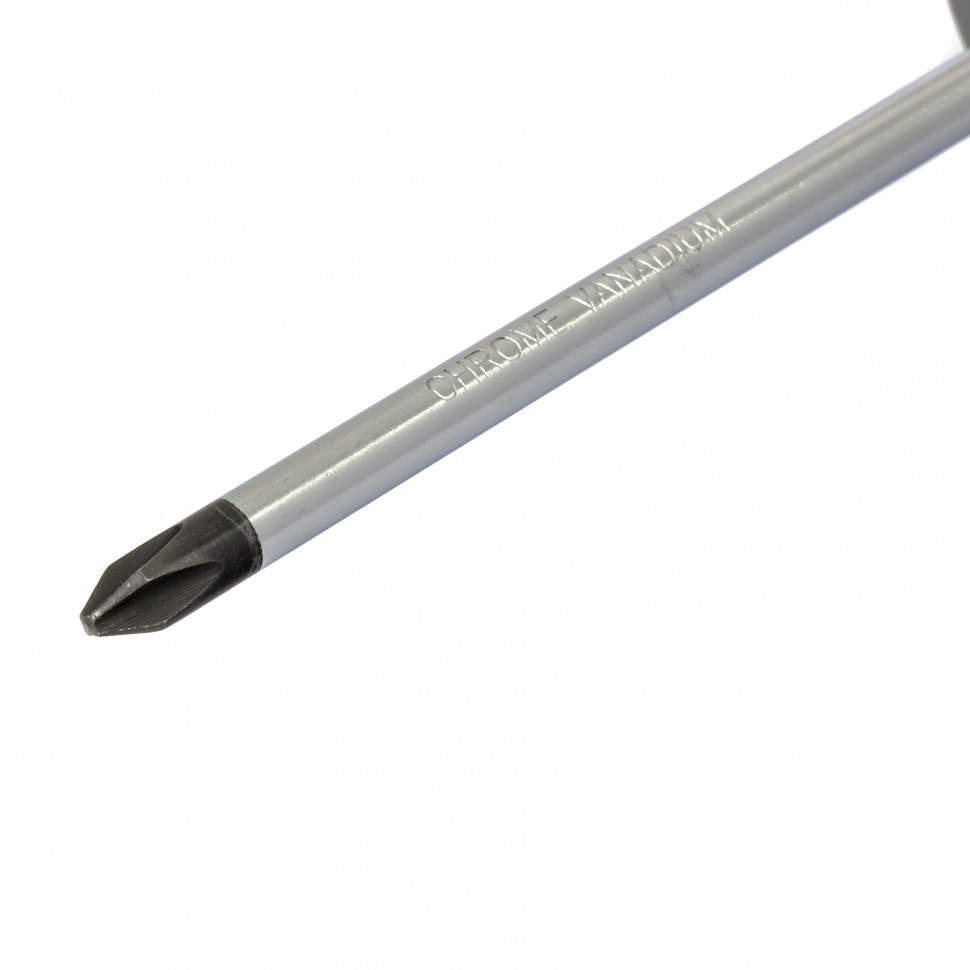 Отвертка PH2 х 100 мм, CrV, четырехкомпонентная рукоятка Сибртех (12276)