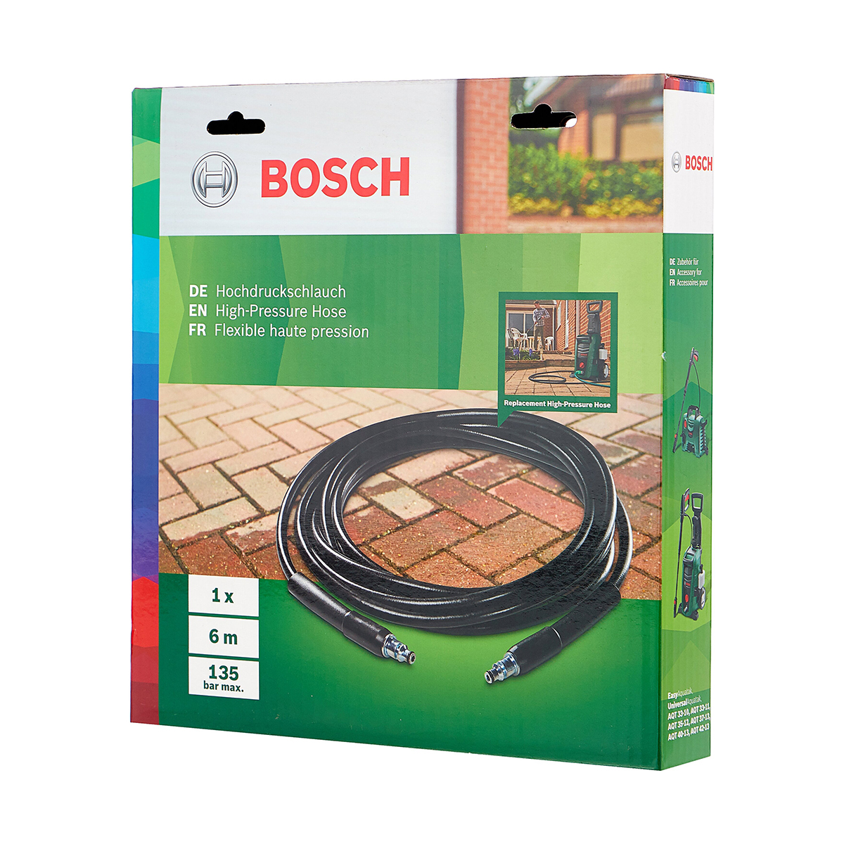 Шланг сменный для моек высокого давления 6 м (135 bar) (1) "bosch" f016800360