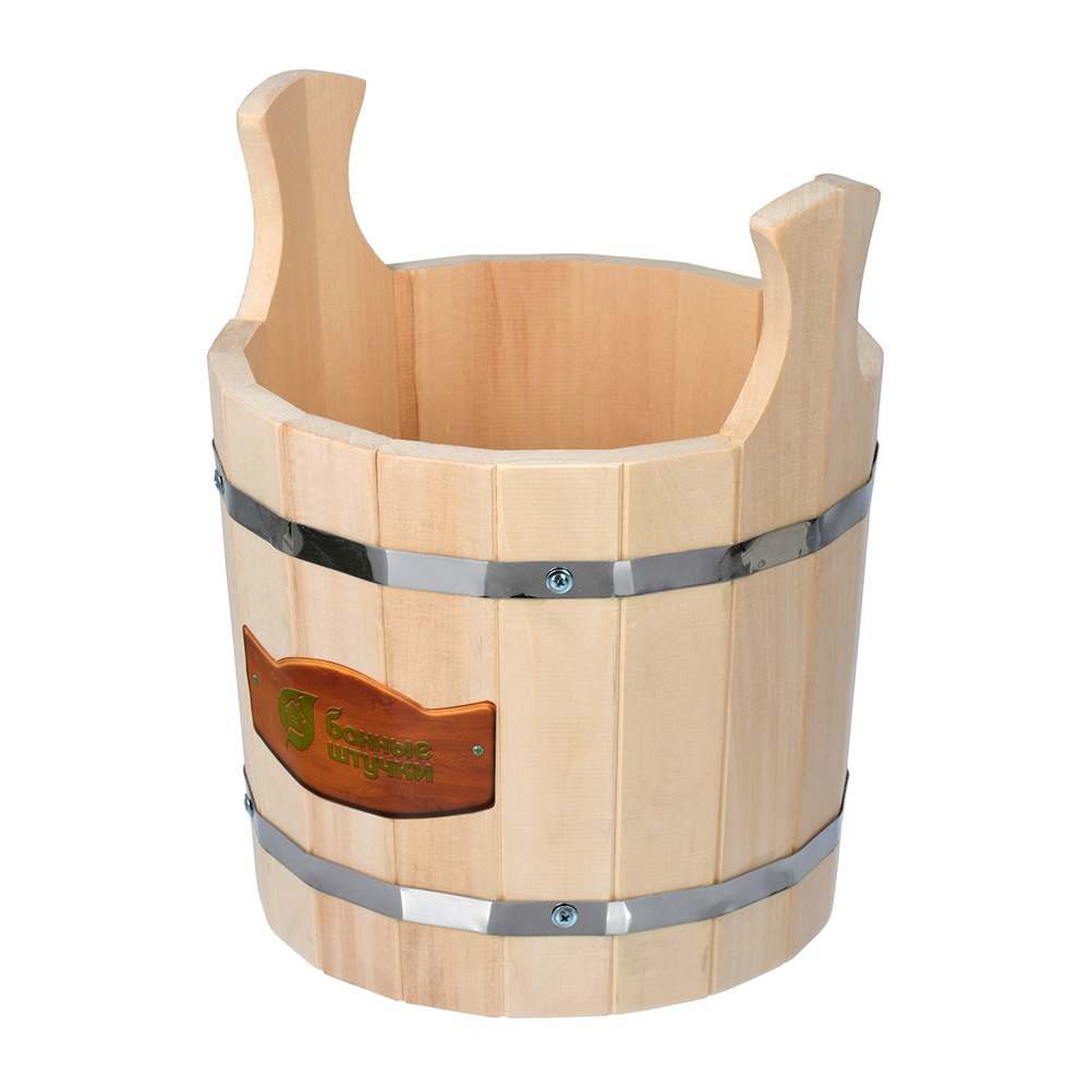 Запарник для бани и сауны "с легким паром" 9 л, липа (1) "банные штучки" 31133