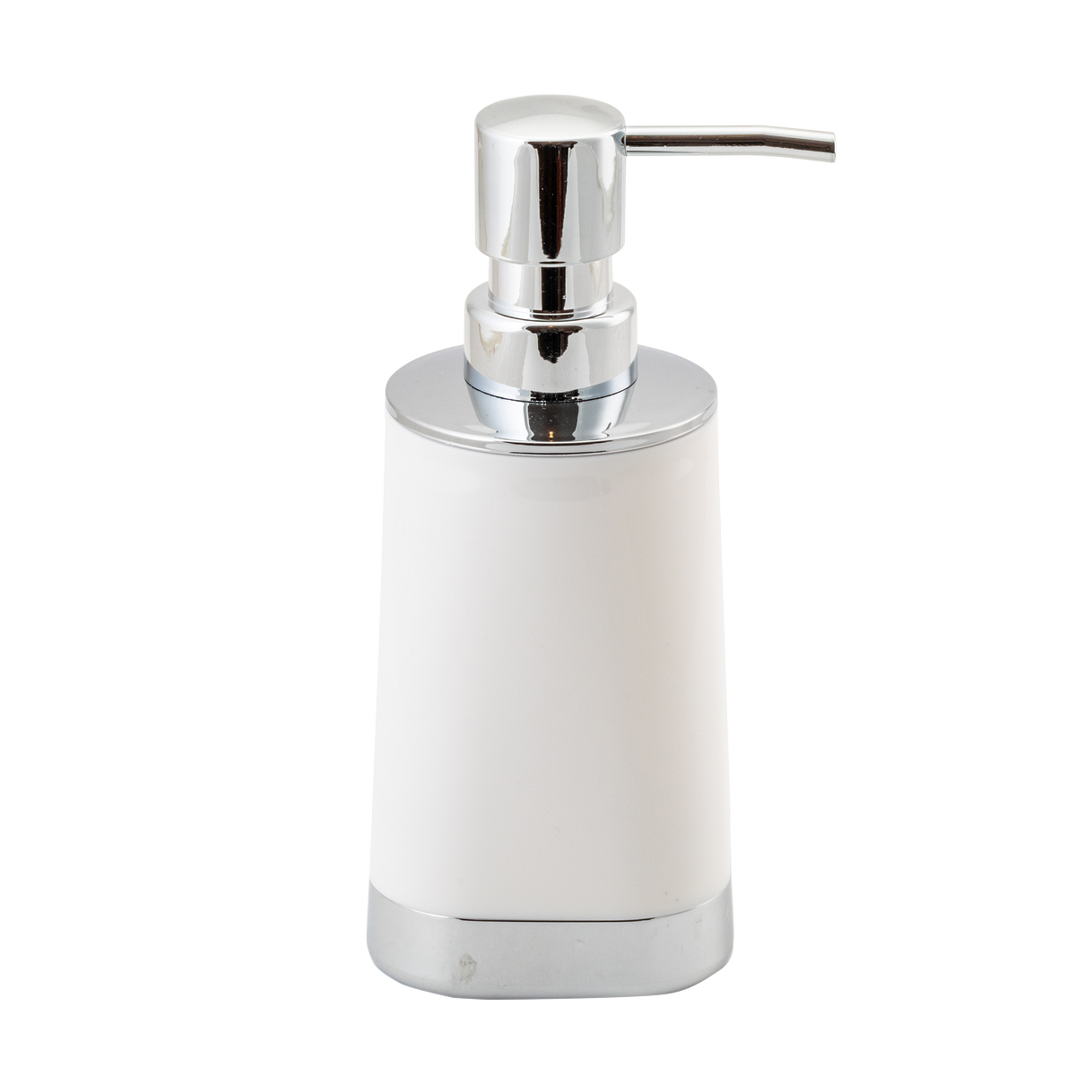 Дозатор для жидкого мыла "gloss" пласт. (белый) (1/12) "аквадекор" attp-1901wh-01