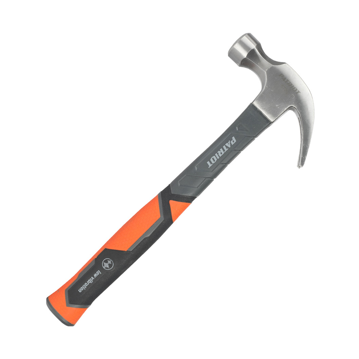 Молоток-гвоздодер 570 г сhf-570 фиберглас. рукоятка (1/6/24) "patriot" 350001024