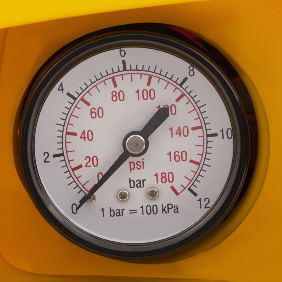 Компрессор воздушный безмасляный РС 1/6-180,1, 1 кВт, 180 л/мин, 6 л Denzel (58057)