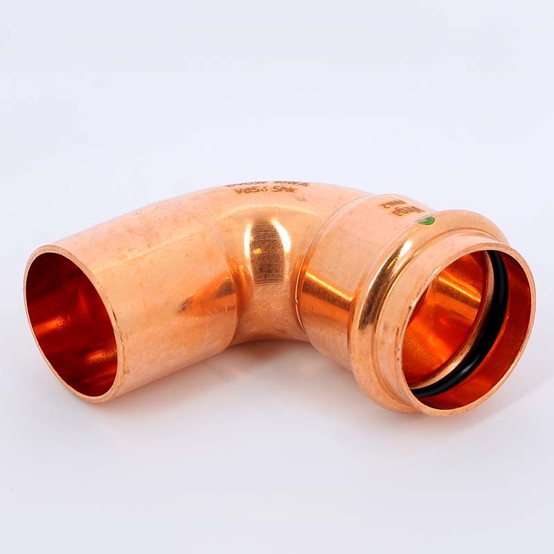 Угол-вставка пресс медный Profipress VIEGA 42