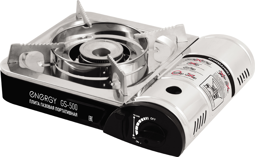 Плита газовая портативная "energy" gs-500 (кейс) (1/6)