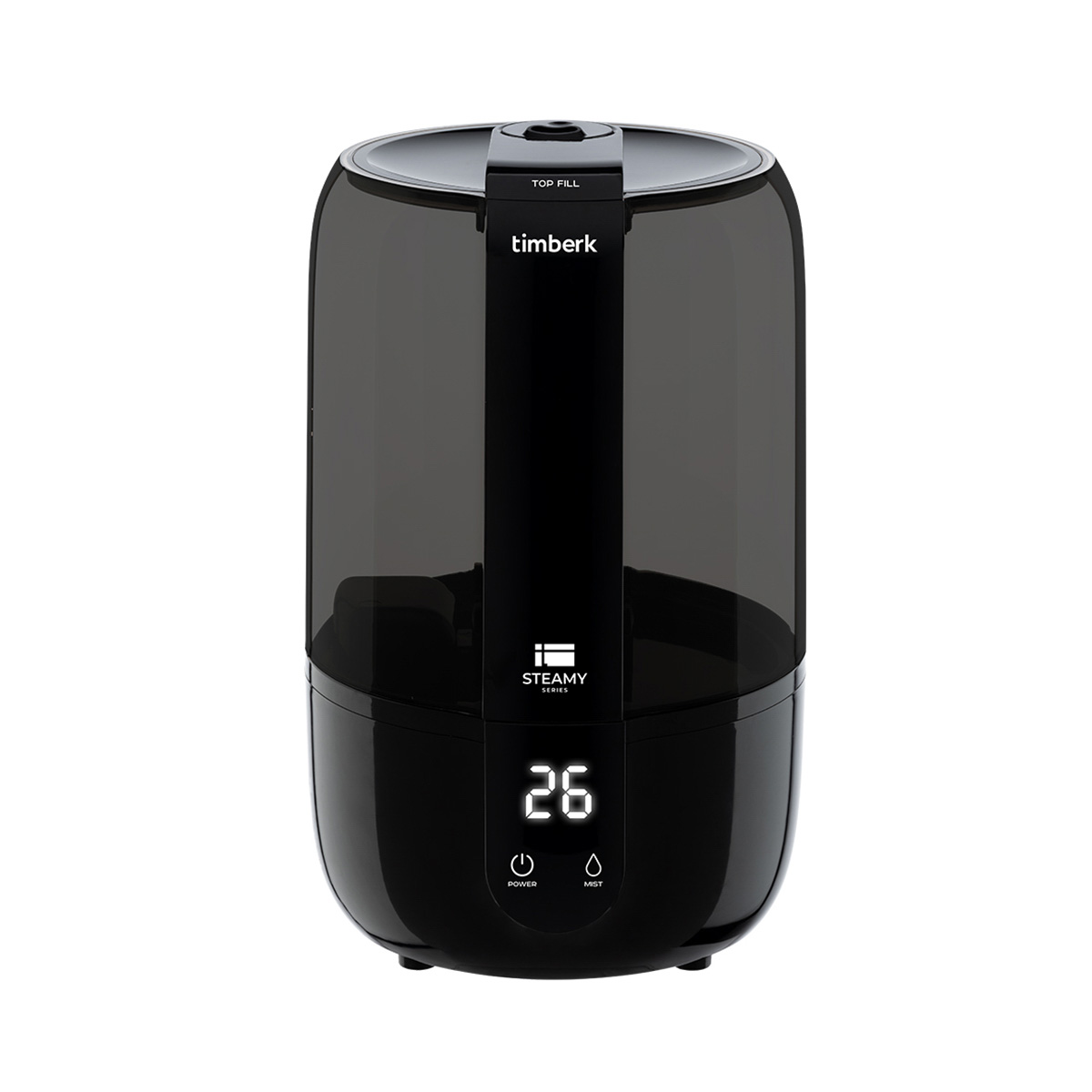 Увлажнитель воздуха ультразвуковой thu ul 37 e (e1) 4,4 л (черный) (1/6) "timberk"