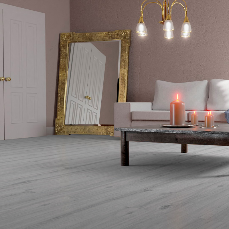 Кварц виниловый ламинат The Floor WOOD P1007 Ice Oak 5G
