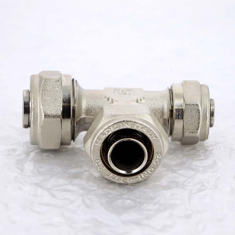 Тройник 20 х 16 х 20 редукционный под обжим UNI-FITT